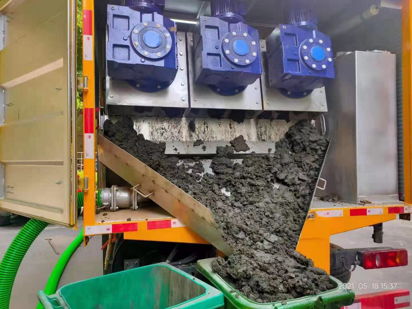 勃利化粪池清掏城市维护站-泥浆净化干湿分离处理